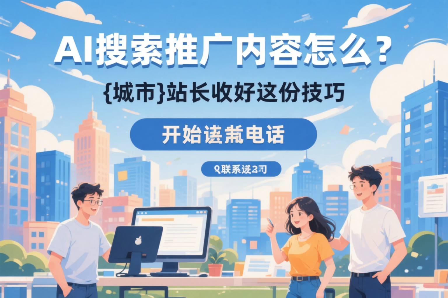 AI搜索推广内容怎么写？黄山站长收好这份技巧
