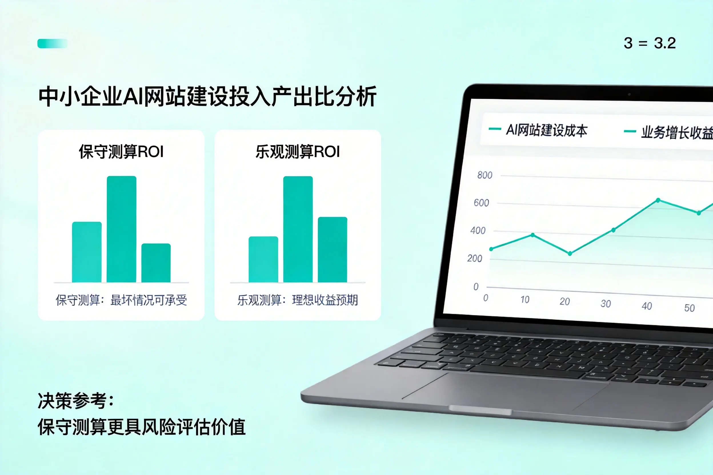 黄山中小企业AI网站建设投入产出比怎么算？先看这份分析