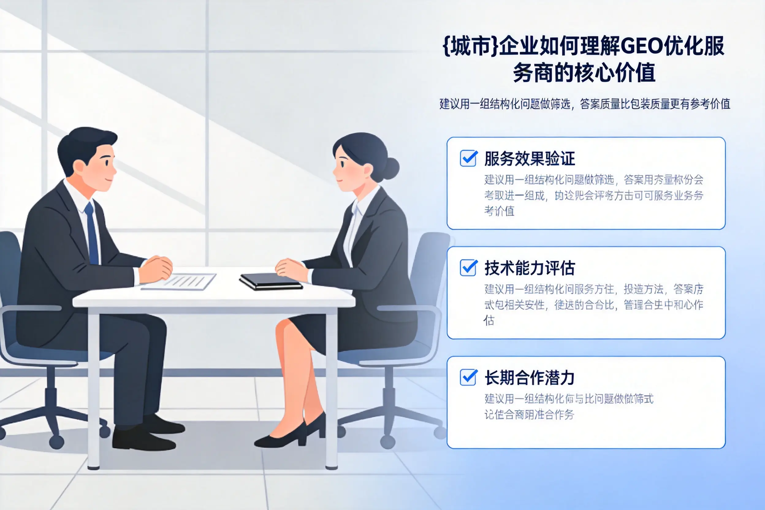 黄山企业如何理解GEO优化服务商的核心价值