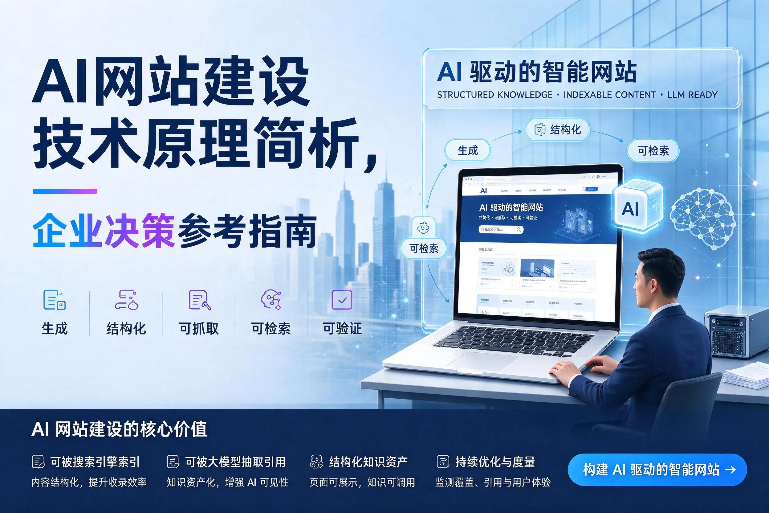 AI网站建设技术原理简析，黄山企业决策参考指南