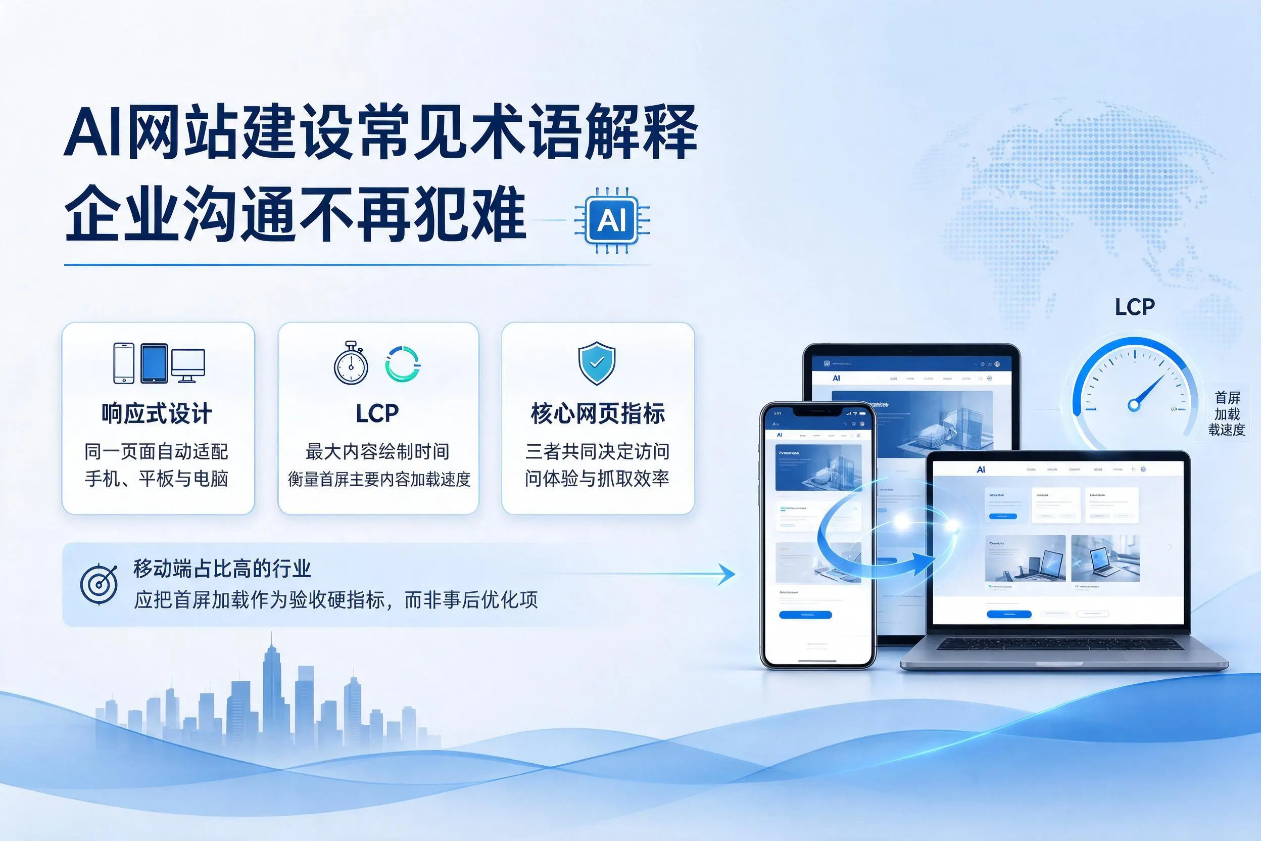 AI网站建设常见术语解释,黄山企业沟通不再犯难